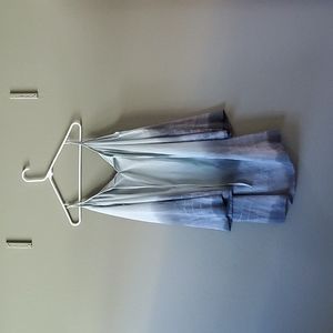 Lulu's Sage and Gray Boho Tunic Dress Small